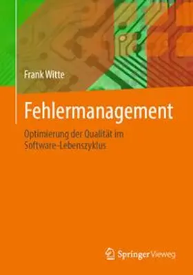 Witte |  Fehlermanagement | eBook | Sack Fachmedien