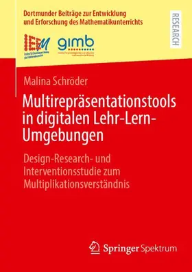 Schröder |  Multirepräsentationstools in digitalen Lehr-Lern-Umgebungen | Buch |  Sack Fachmedien