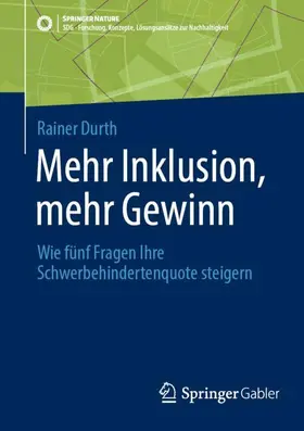 Durth |  Mehr Inklusion, mehr Gewinn | Buch |  Sack Fachmedien