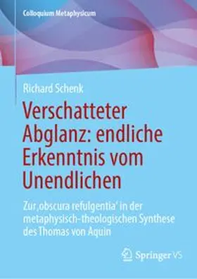 Schenk | Verschatteter Abglanz: endliche Erkenntnis vom Unendlichen | E-Book | www.sack.de