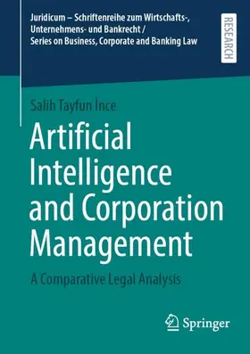 Ince |  Artificial Intelligence and Corporation Management | Buch |  Sack Fachmedien
