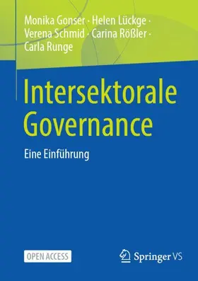 Gonser / Lückge / Schmid |  Intersektorale Governance | Buch |  Sack Fachmedien