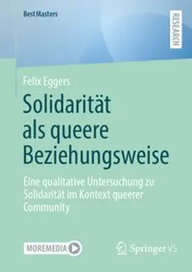 Eggers |  Solidarität als queere Beziehungsweise | Buch |  Sack Fachmedien
