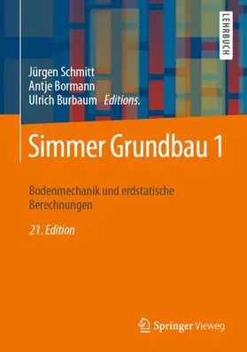 Schmitt / Bormann / Burbaum | Simmer Grundbau 1 | Buch | 978-3-658-53108-9 | www.sack.de