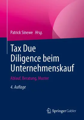 Sinewe |  Tax Due Diligence beim Unternehmenskauf | Buch |  Sack Fachmedien