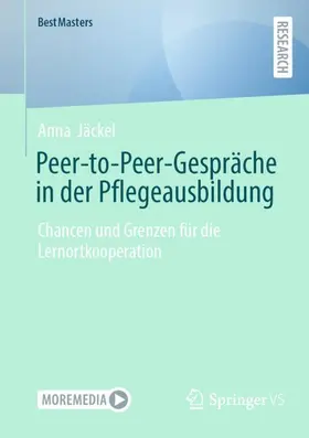 Jäckel |  Peer-to-Peer-Gespräche in der Pflegeausbildung | Buch |  Sack Fachmedien