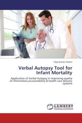 Chattu |  Verbal Autopsy Tool for Infant Mortality | Buch |  Sack Fachmedien