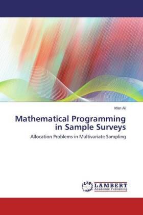 Ali |  Mathematical Programming in Sample Surveys | Buch |  Sack Fachmedien
