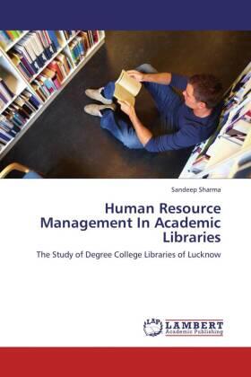 Sharma |  Human Resource Management In Academic Libraries | Buch |  Sack Fachmedien