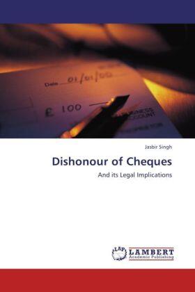 Singh |  Dishonour of Cheques | Buch |  Sack Fachmedien