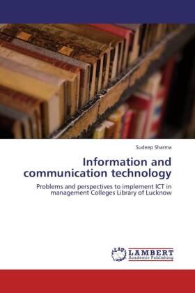 Sharma |  Information and communication technology | Buch |  Sack Fachmedien