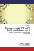 Ajayi |  Management Of IGR in IFE South Local Government | Buch |  Sack Fachmedien