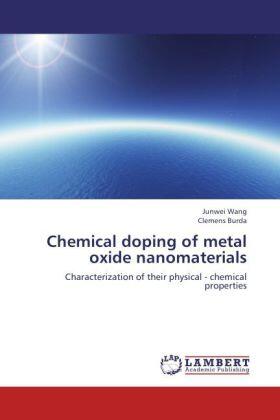 Wang / Burda |  Chemical doping of metal oxide nanomaterials | Buch |  Sack Fachmedien