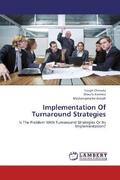 Chinoda / Everisto / Joseph |  Implementation Of Turnaround Strategies | Buch |  Sack Fachmedien
