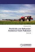 Khan |  Pesticide use Behavior: Evidence from Pakistan | Buch |  Sack Fachmedien