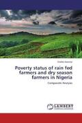 Awoniyi |  Poverty status of rain fed farmers and dry season farmers in Nigeria | Buch |  Sack Fachmedien