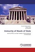 Mahdizadeh K. / Oeter / Azmayesh |  Immunity of Heads of State | Buch |  Sack Fachmedien