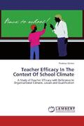 Mishra |  Teacher Efficacy In The Context Of School Climate | Buch |  Sack Fachmedien
