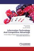 Shafique / Anwar / Ahmad |  Information Technology And Competitive Advantage | Buch |  Sack Fachmedien