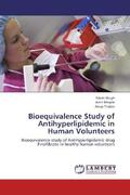 Wagh / Bhople / Thakre |  Bioequivalence Study of Antihyperlipidemic in Human Volunteers | Buch |  Sack Fachmedien