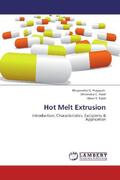 Prajapati / Patel |  Hot Melt Extrusion | Buch |  Sack Fachmedien