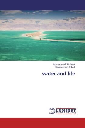 Shabeer / Sohail |  water and life | Buch |  Sack Fachmedien