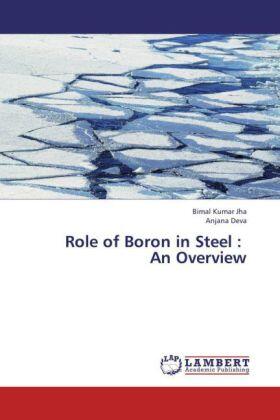 Jha / Deva |  Role of Boron in Steel :   An Overview | Buch |  Sack Fachmedien