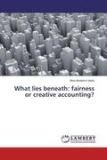 Vladu |  What lies beneath: fairness or creative accounting? | Buch |  Sack Fachmedien