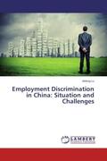 Lu |  Employment Discrimination in China: Situation and Challenges | Buch |  Sack Fachmedien