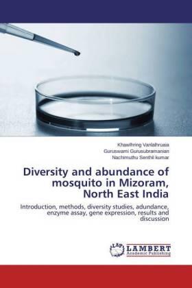 Vanlalhruaia / Gurusubramanian / Senthil Kumar |  Diversity and abundance of mosquito in Mizoram, North East India | Buch |  Sack Fachmedien