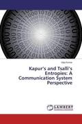 Kumar |  Kapur¿s and Tsalli¿s Entropies: A Communication System Perspective | Buch |  Sack Fachmedien