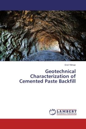 Yilmaz |  Geotechnical Characterization of Cemented Paste Backfill | Buch |  Sack Fachmedien
