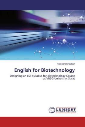 Chauhan |  English for Biotechnology | Buch |  Sack Fachmedien