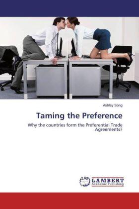 Song |  Taming the Preference | Buch |  Sack Fachmedien