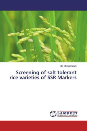 Islam |  Screening of salt tolerant rice varieties of SSR Markers | Buch |  Sack Fachmedien