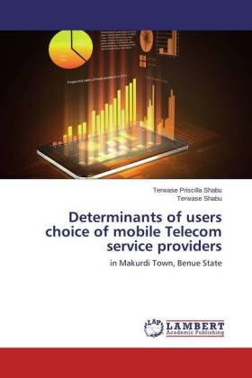 Shabu | Determinants of users choice of mobile Telecom service providers | Buch | 978-3-659-75473-9 | sack.de