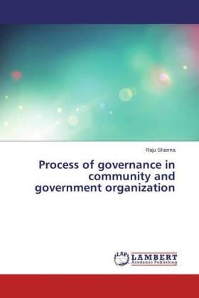 Sharma |  Process of governance in community and government organization | Buch |  Sack Fachmedien