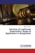 Wazed |  Doctrine of Legitimate Expectation: Scope of Application in Bangladesh | Buch |  Sack Fachmedien