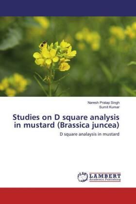 Pratap Singh / Kumar |  Studies on D square analysis in mustard (Brassica juncea) | Buch |  Sack Fachmedien
