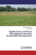 Chandrashekar / Manu |  Agribusiness and Rural Management towards Sustainable Development | Buch |  Sack Fachmedien