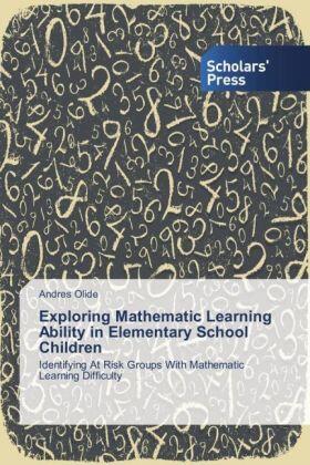 Olide |  Exploring Mathematic Learning Ability in Elementary School Children | Buch |  Sack Fachmedien