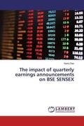 Das |  The impact of quarterly earnings announcements on BSE SENSEX | Buch |  Sack Fachmedien