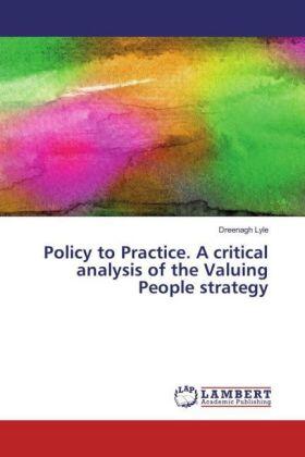 Lyle |  Policy to Practice. A critical analysis of the Valuing People strategy | Buch |  Sack Fachmedien