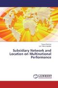 Hoshino / Somlev |  Subsidiary Network and Location on Multinational Performance | Buch |  Sack Fachmedien