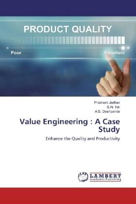 Jadhav / Teli / Deshpande |  Value Engineering : A Case Study | Buch |  Sack Fachmedien