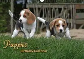  Puppies Birthday Calendar / UK-Version (Wall Calendar perpetual DIN A3 Landscape) | Sonstiges |  Sack Fachmedien