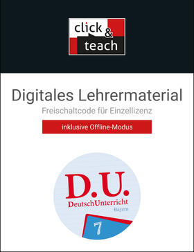 Zimmer / Bergmann / Brehm |  D.U. DeutschUnterricht 7. click & teach Box Bayern | Sonstiges |  Sack Fachmedien