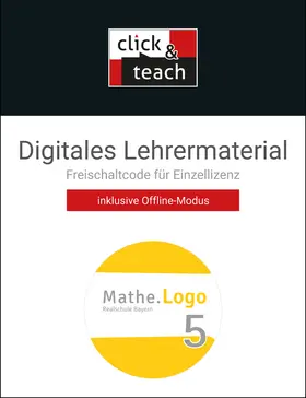 Schröfl / Kleine / Weixler |  Mathe.Logo Bayern click & teach 5 Box | Sonstiges |  Sack Fachmedien