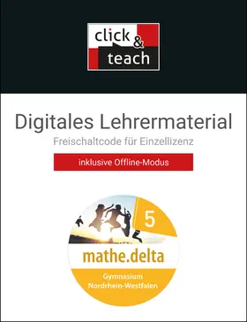 Castelli |  mathe.delta NRW click & teach 5 Box | Sonstiges |  Sack Fachmedien