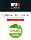 Castelli |  mathe.delta 6 click & teach Nordrhein-Westfalen | Sonstiges |  Sack Fachmedien